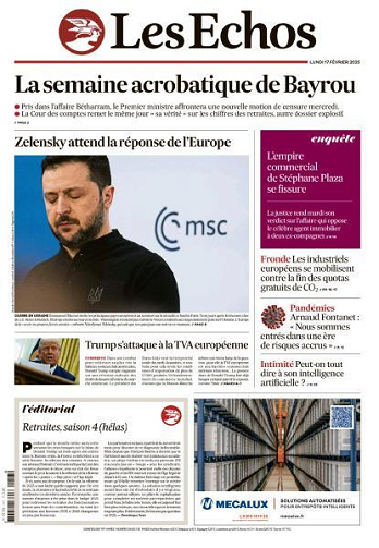 Les Echos - 17 Février 2025