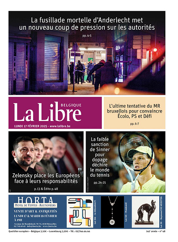 La Libre Belgique Du Lundi 17 Février 2025