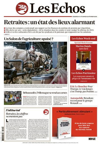 Les Echos - 21-22 Février 2025