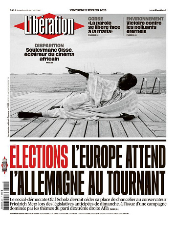 Libération du Vendredi 21 Février 2025