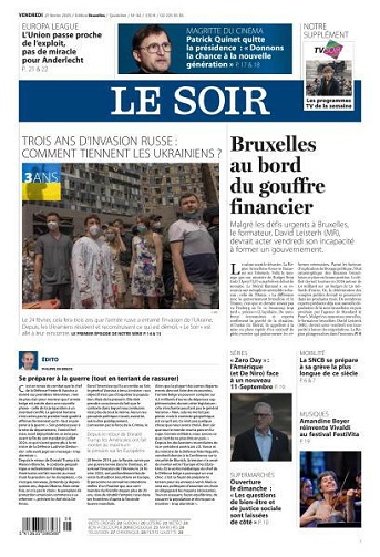 Le Soir - 21 Février 2025