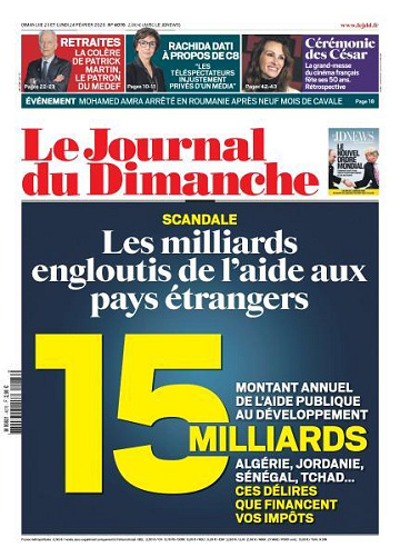 Le Journal du Dimanche - 23 Février 2025