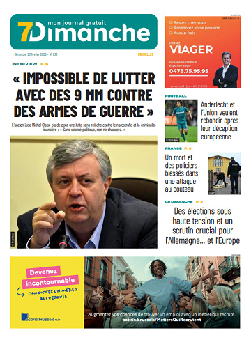 Pack Journaux Belges Du Dimanche 23 Février 2025
