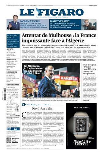 Le Figaro du Lundi 24 Février 2025
