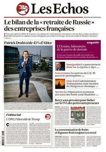 Les Echos - 26 Février 2025