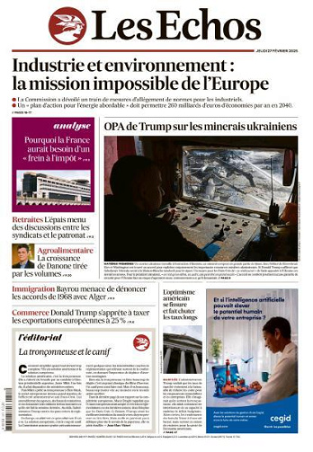 Les Echos - 27 Février 2025