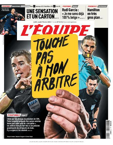 L’equipe du Jeudi 27 Février 2025