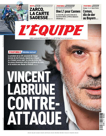 L’Équipe Du Vendredi 28 Février 2025