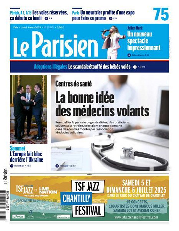Le Parisien - 3 Mars 2025