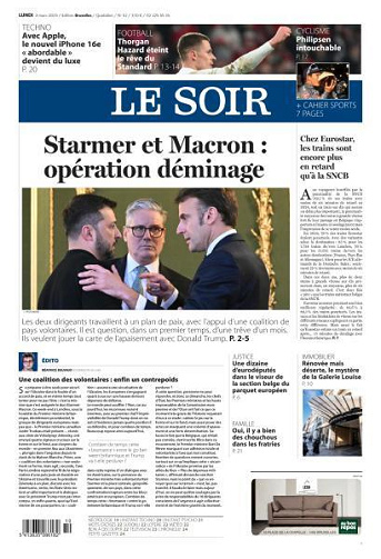 Le Soir - 3 Mars 2025
