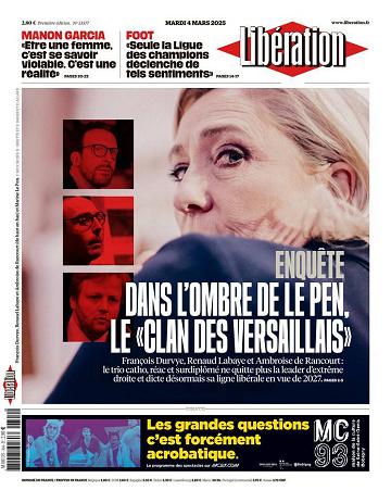 Libération du Mardi 4 Mars 2025