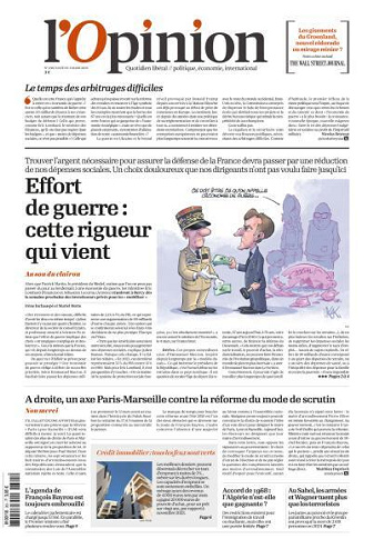 L’Opinion - 5 Mars 2025