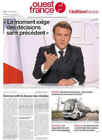 Ouest-France Édition France - 6 Mars 2025