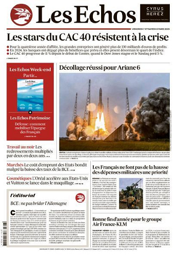 Les Echos - 7-8 Mars 2025