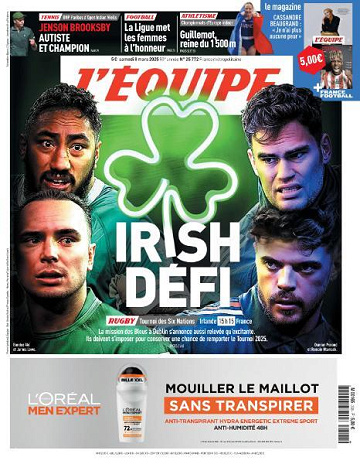 L’equipe du Samedi 8 Mars 2025