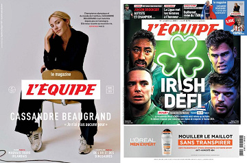 Pack L’Equipe + L’Equipe Magazine - 8 Mars 2025