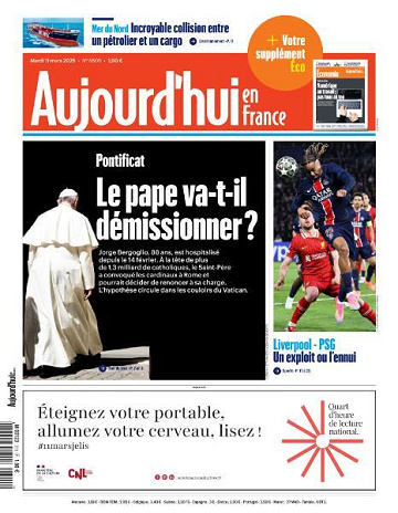 Aujourd’hui en France - 11 Mars 2025