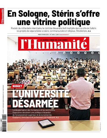 L’Humanite - 11 Mars 2025