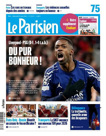 Le Parisien - 12 Mars 2025