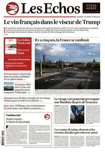 Les Echos - 14-15 Mars 2025
