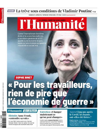 L’Humanite - 14-16 Mars 2025
