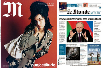 Pack Le Monde + M le Magazine du Monde - 15 Mars 2025