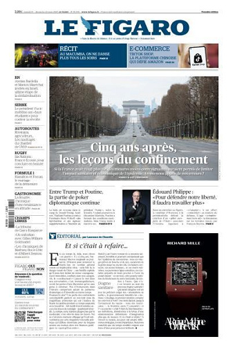 Le Figaro du Samedi 15 et Dimanche 16 Mars 2025