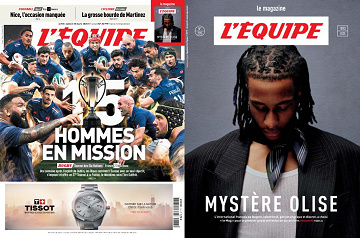 Pack L’Equipe + L’Equipe Magazine - 15 Mars 2025