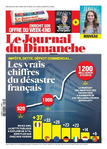Le Journal du Dimanche - 16 Mars 2025