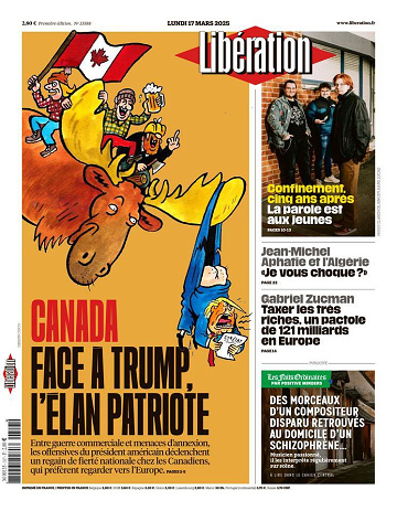 Libération du Lundi 17 Mars 2025