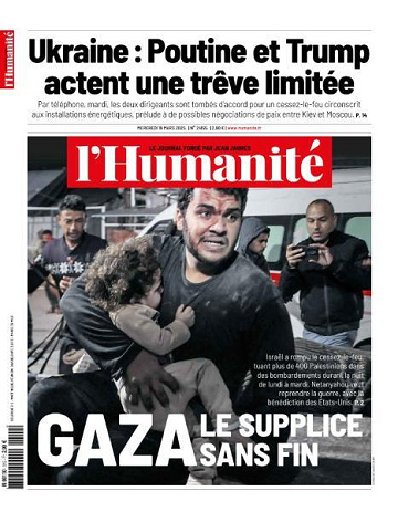 L’Humanite - 19 Mars 2025