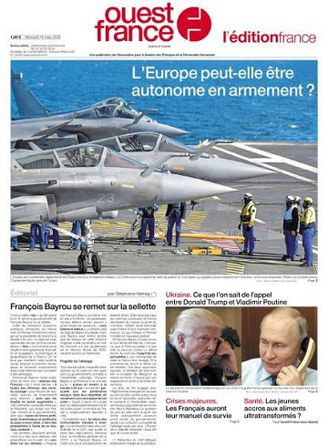 Ouest-France Édition France - 19 Mars 2025