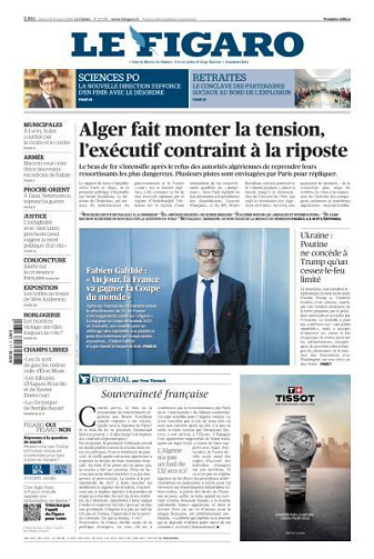 Le Figaro du Mercredi 19 Mars 2025