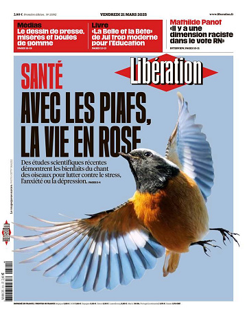 Libération du Vendredi 21 Mars 2025