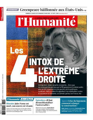 L’Humanite - 21-23 Mars 2025