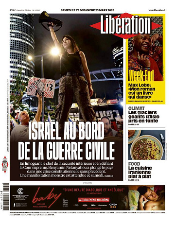Libération du Samedi 22 et Dimanche 23 Mars 2025