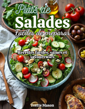 Yvette Mason - Plats de Salades faciles à préparer: Recettes faciles, saines et savoureuses (2025)