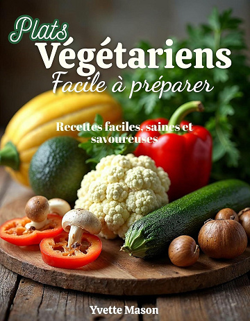 Yvette Mason - Plats végétariens facile à préparer: Recettes faciles, saines et savoureuses (2025)