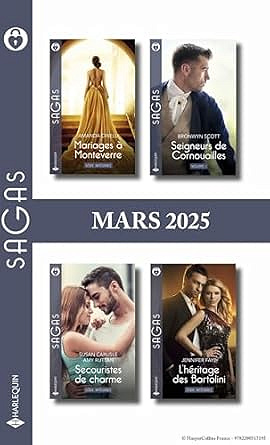 Pack mensuel Sagas - 9 romans (Mars 2025) - Collectif