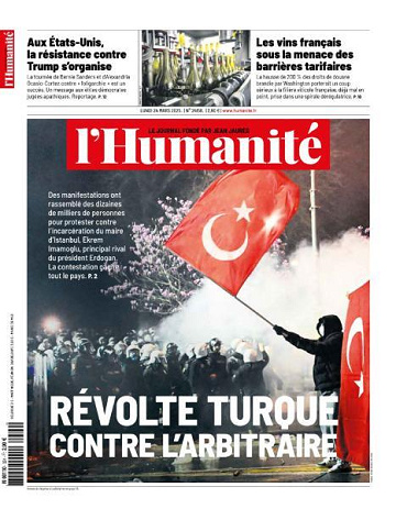 L’Humanite - 24 Mars 2025