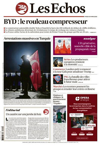 Les Echos - 25 Mars 2025