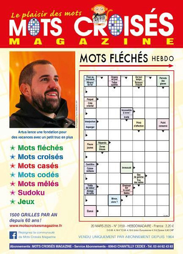 Mots Croisés Magazine - 20 Mars 2025