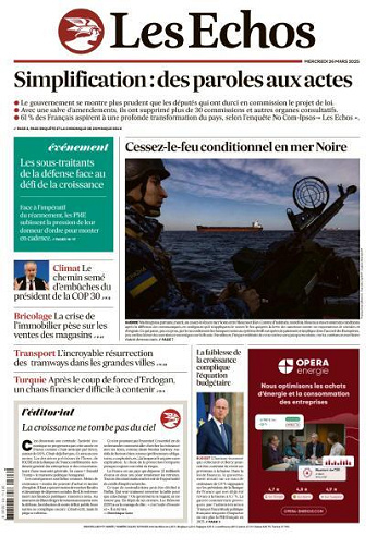 Les Echos - 26 Mars 2025