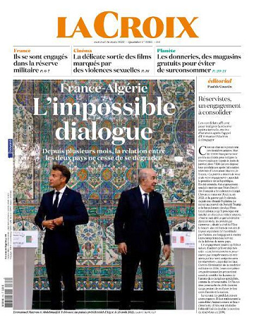 La Croix - 26 Mars 2025