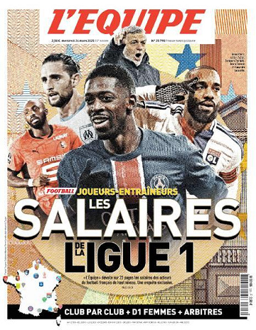 L’equipe du Mercredi 26 Mars 2025