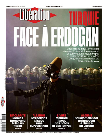 Libération du Jeudi 27 Mars 2025