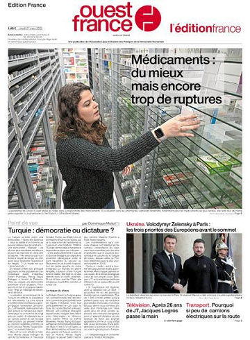 Ouest-France Édition France - 27 Mars 2025