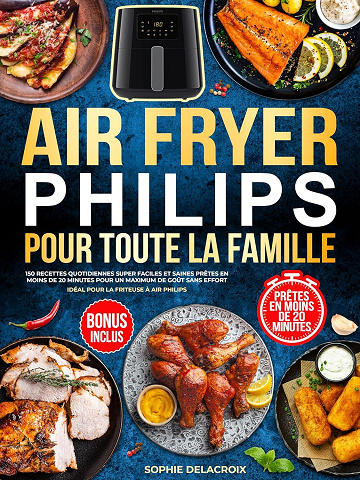 Sophie Delacroix - Air Fryer Philips pour toute la famille (2025)