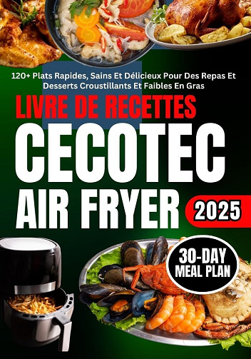 Ulva Powers - Livre De Recettes Cecotec Air Fryer (2025)