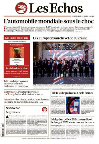 Les Echos - 28-29 Mars 2025
